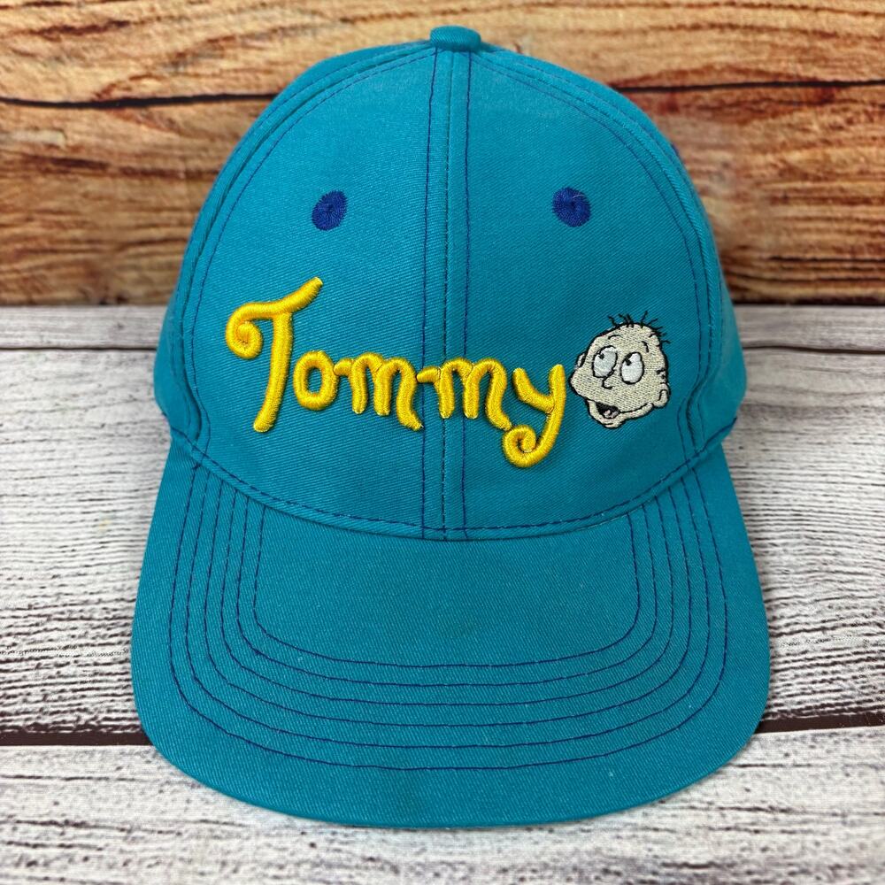 Vintage 1990s Tommy Pickles Rugrats Nickelodeon Cartoon Snapback Hat